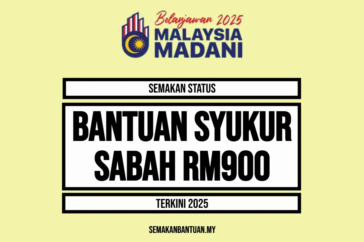 SEMAK BANTUAN SYUKUR SABAH