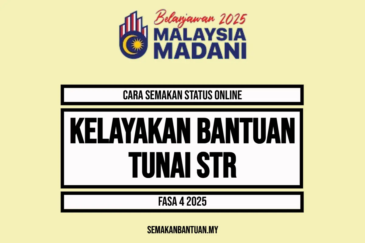 CARA SEMAKAN STR