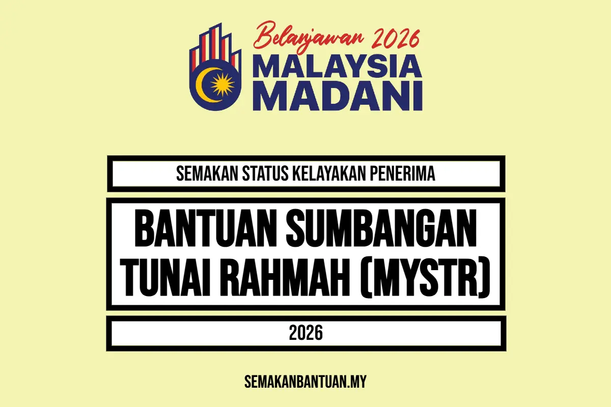 MYSTR 2026 SEMAKAN STATUS
