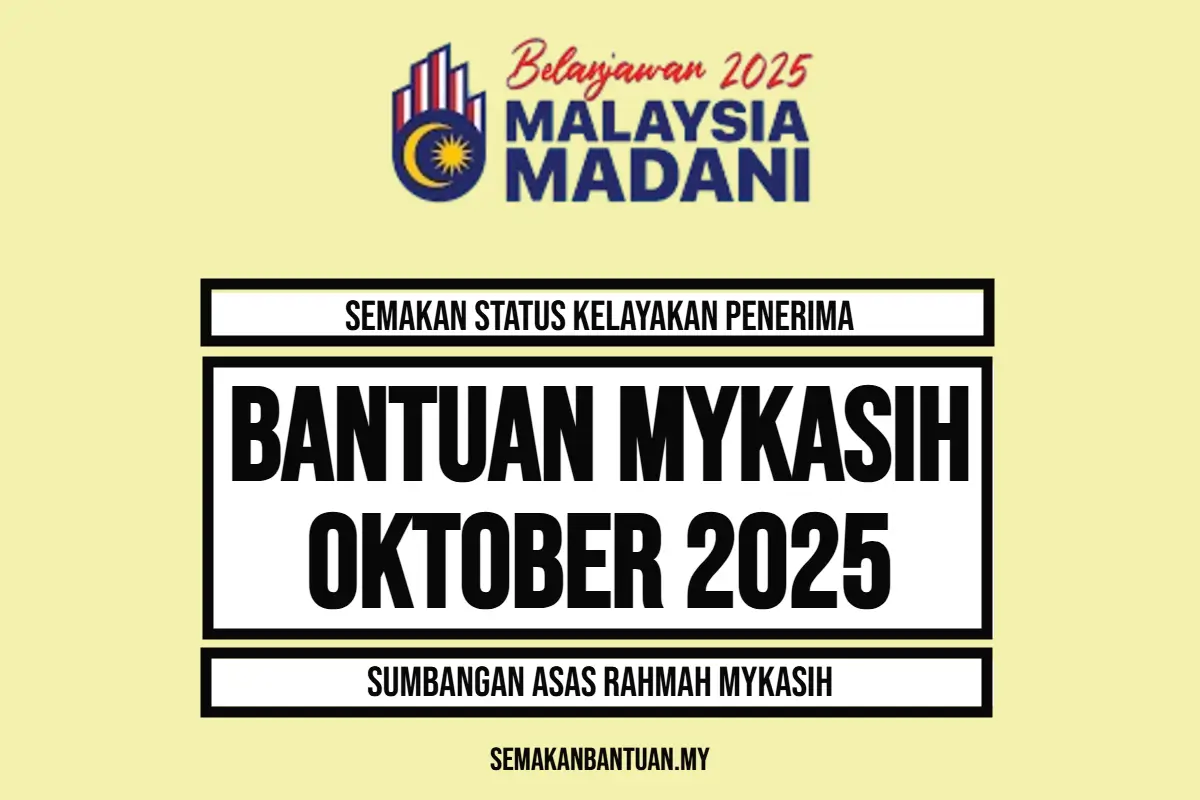 SEMAKAN MYKASIH OKTOBER 2025