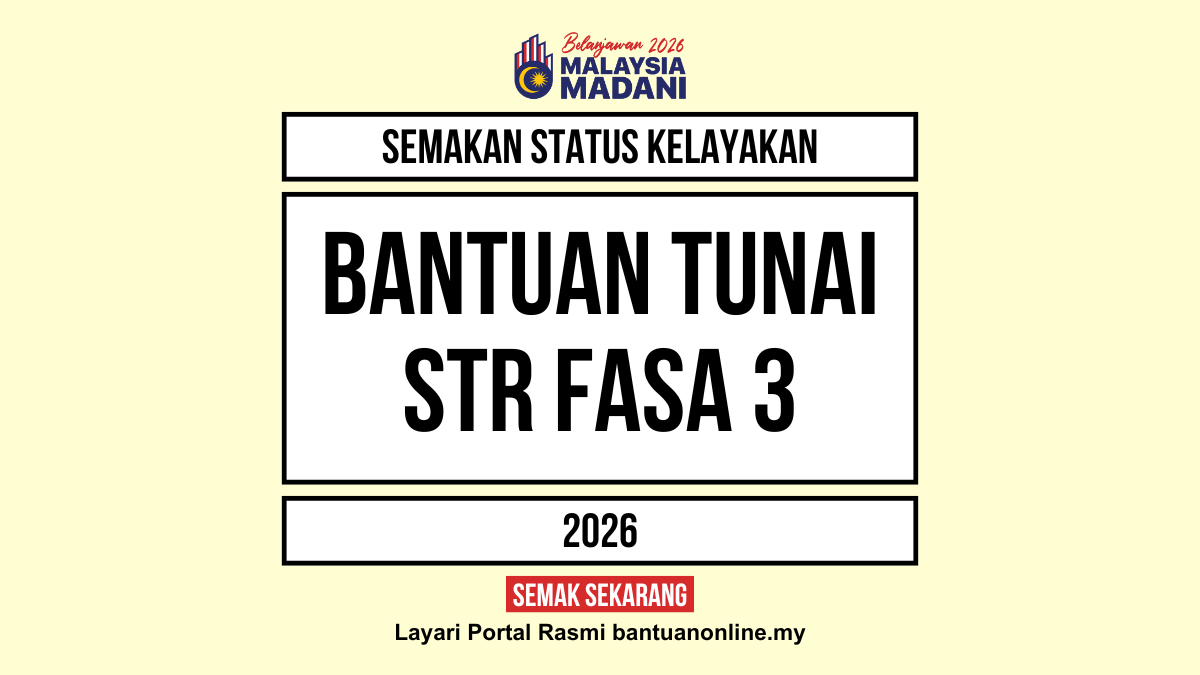 BANTUAN TUNAI STR 2026