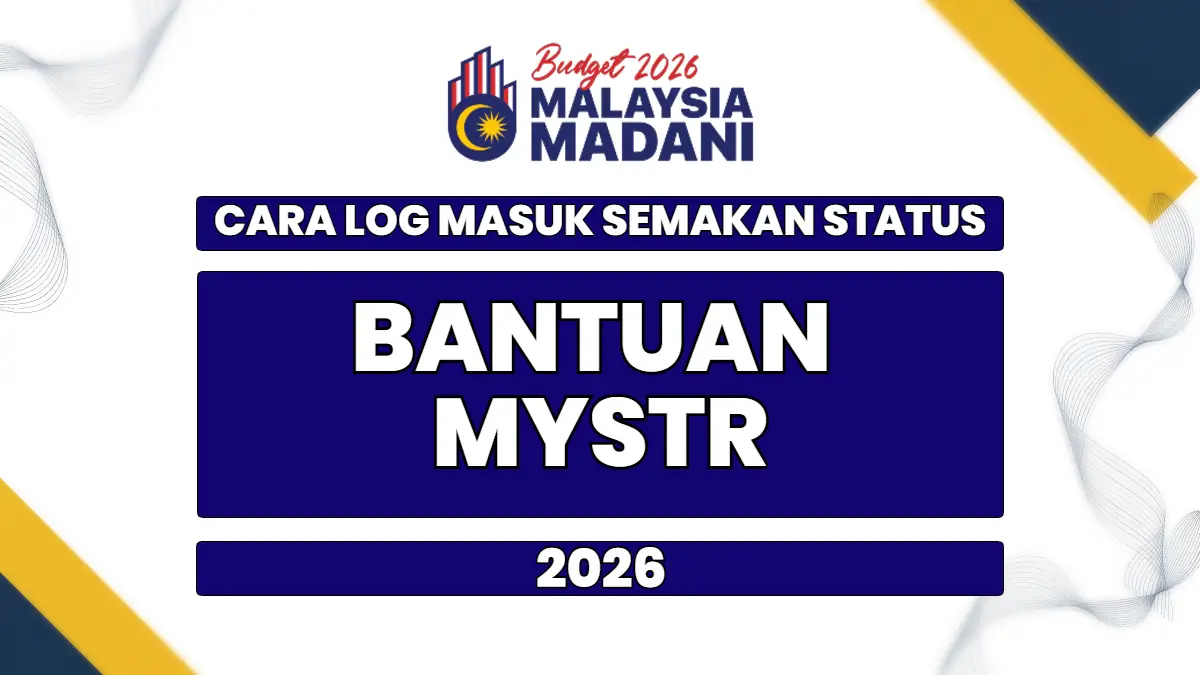 cara log masuk mystr
