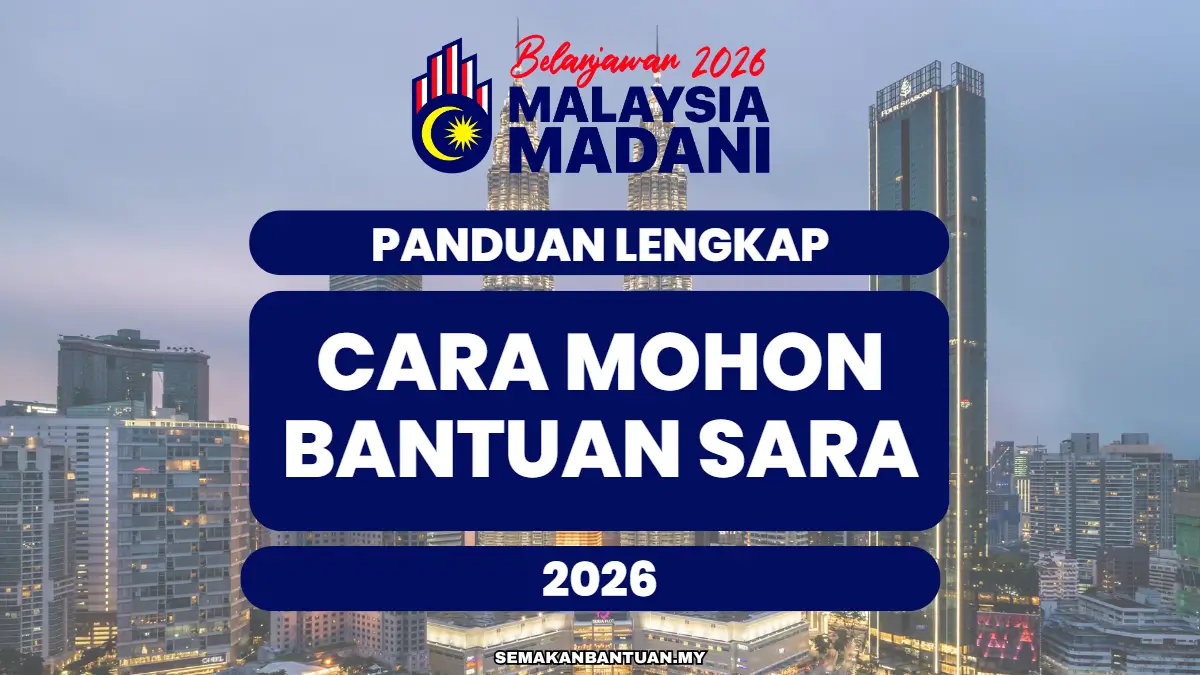 cara mohon sara 2026