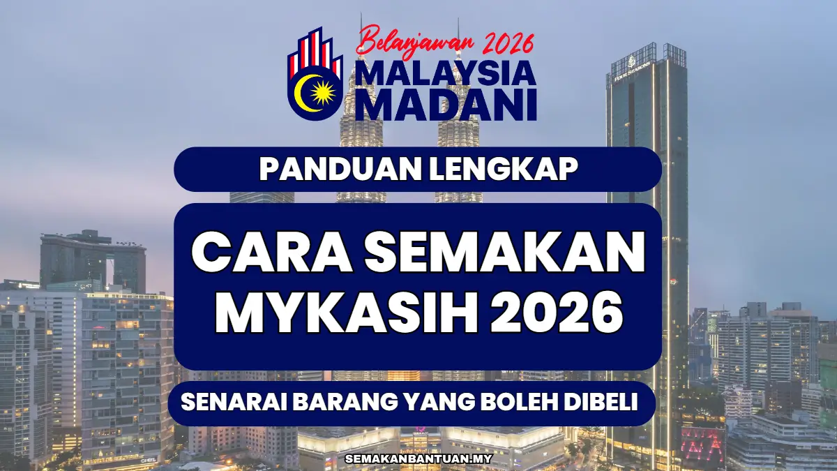 cara semakan mykasih 2026