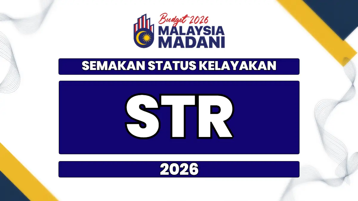 semakan kelayakan str 2026