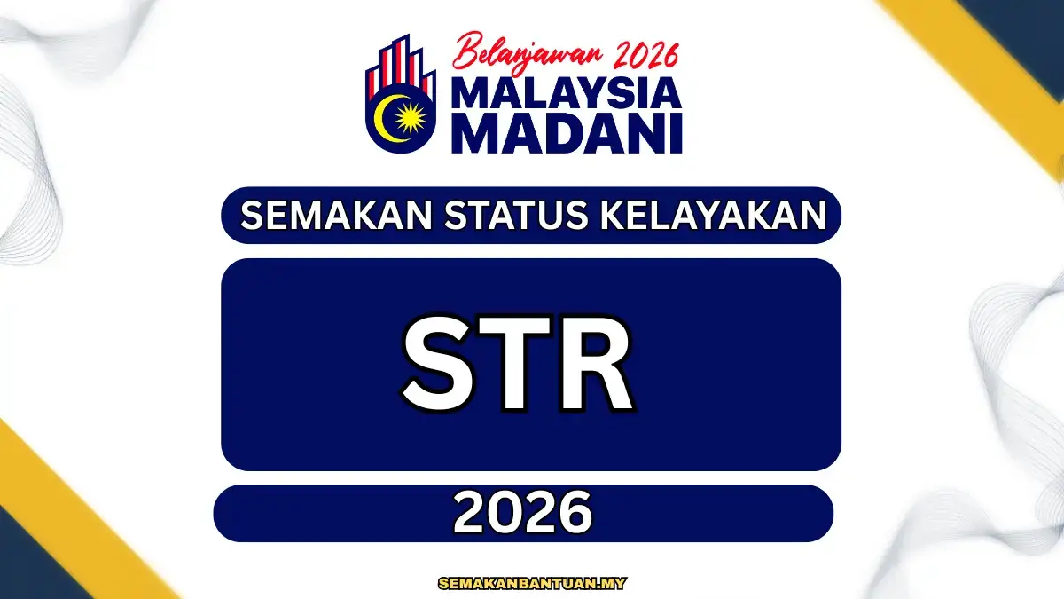 str 2026 semakan status