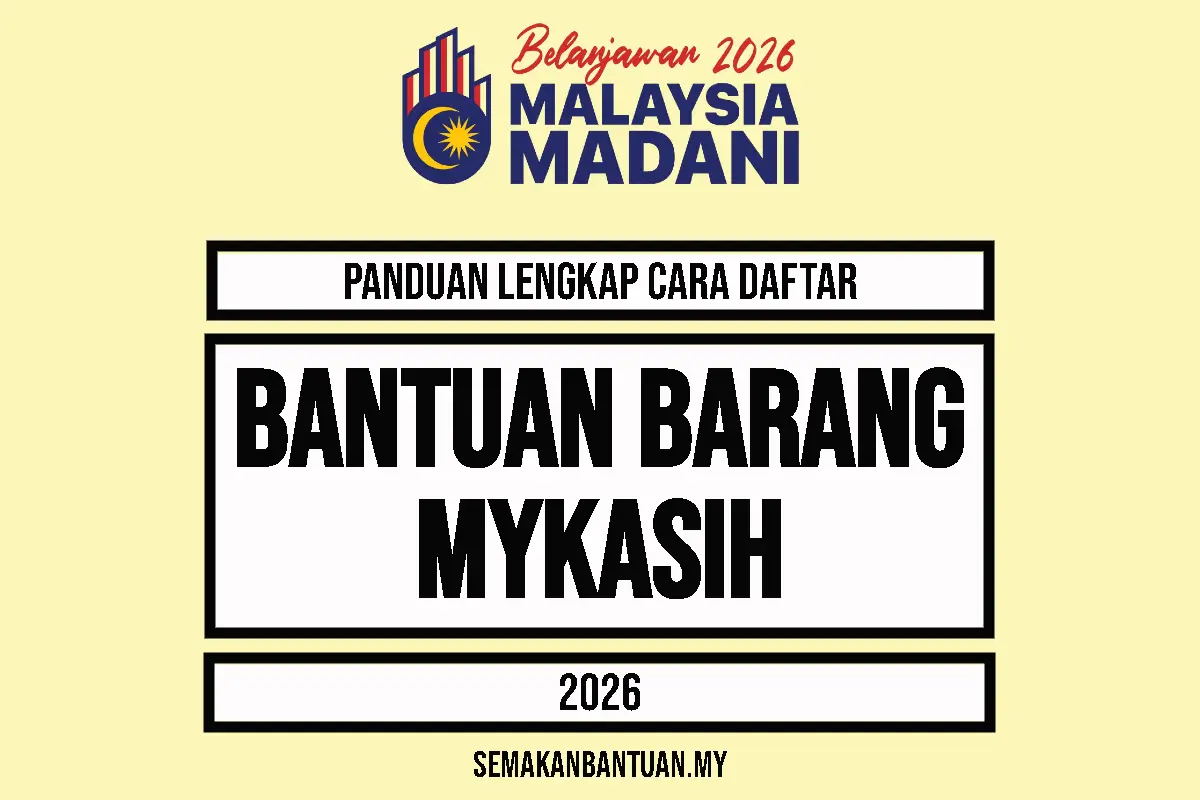 CARA DAFTAR BANTUAN BARANG MYKASIH 2026