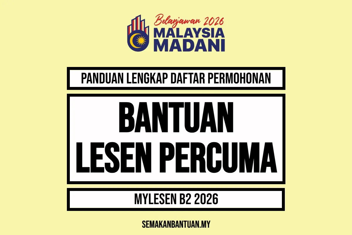 PERMOHONAN LESEN PERCUMA 2026