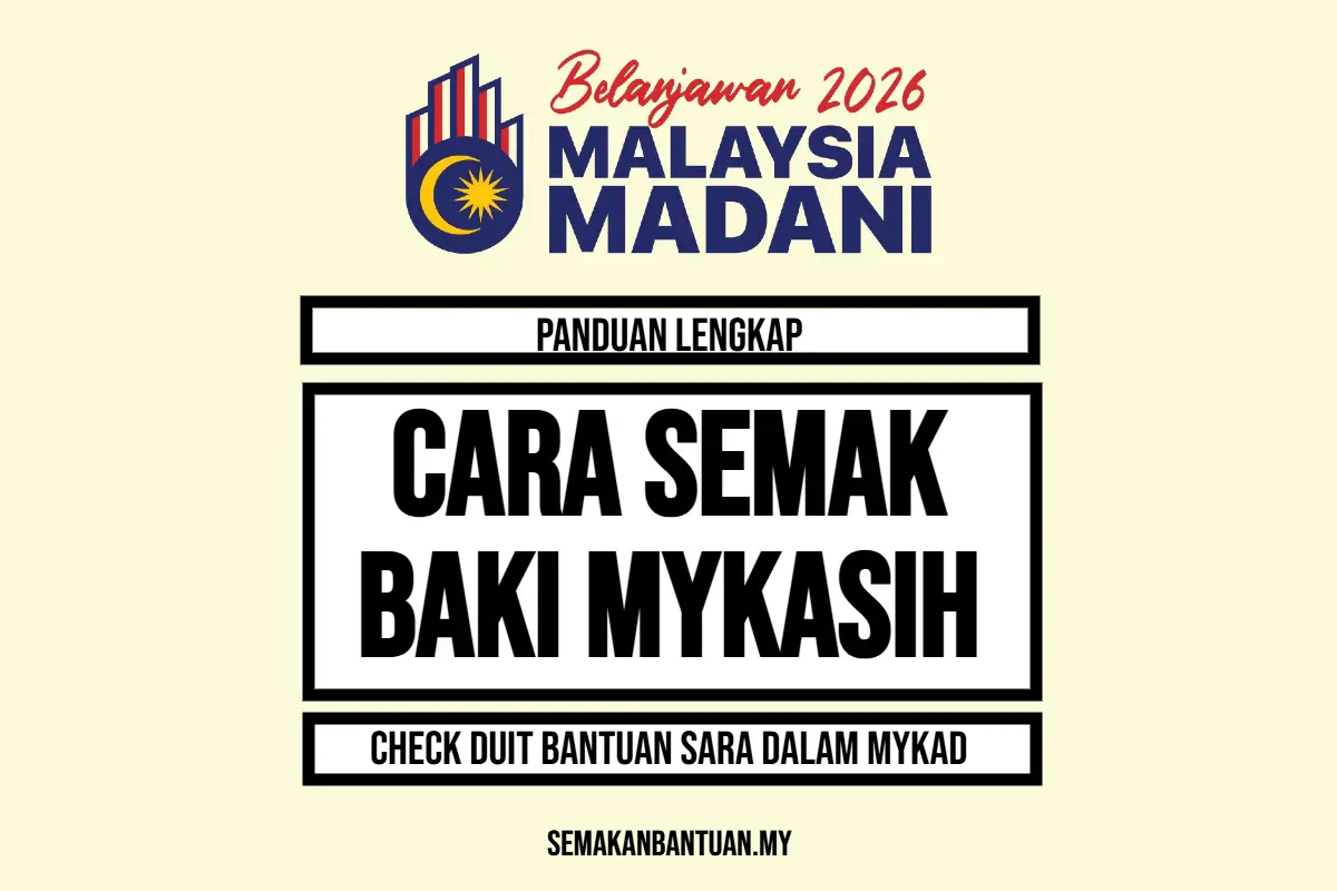 SEMAK BAKI MYKASIH