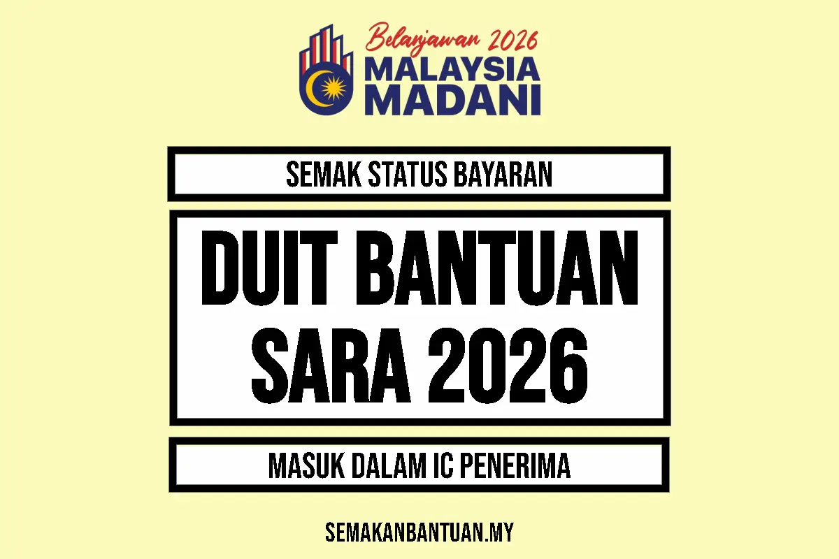 SEMAK BAYARAN SARA 2026