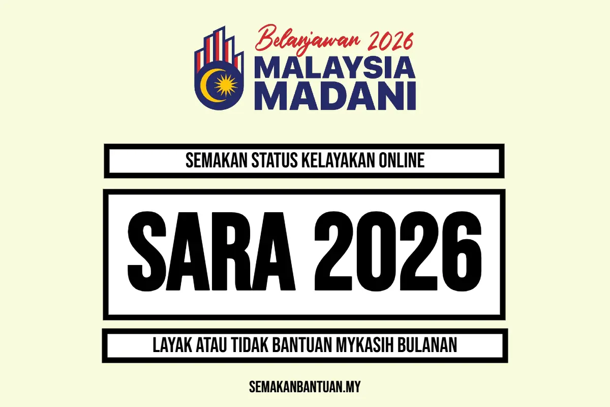 SEMAKAN SARA 2026 ONLINE
