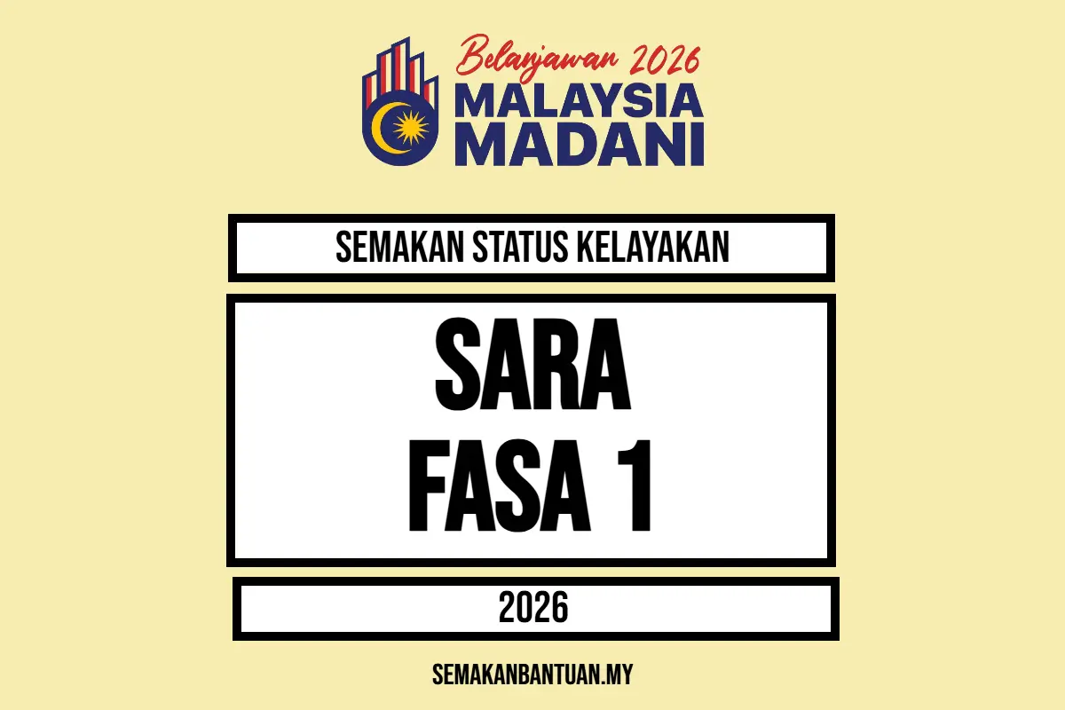 SEMAKAN STATUS MYSARA 2026