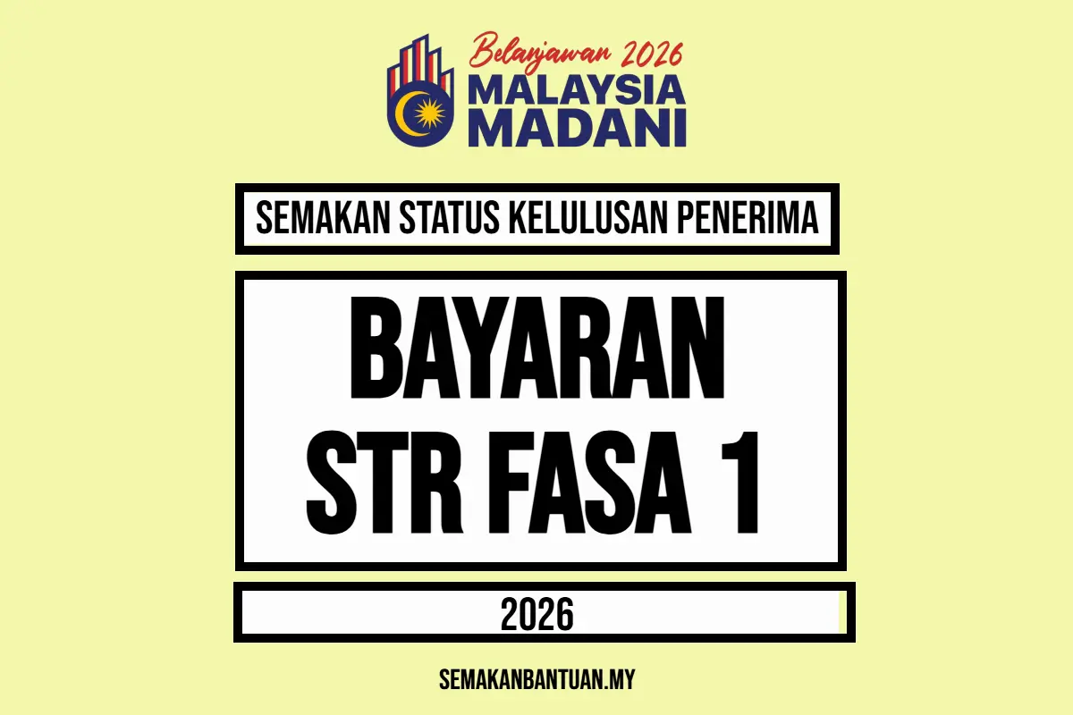 SEMAKAN STR FASA 1 2026