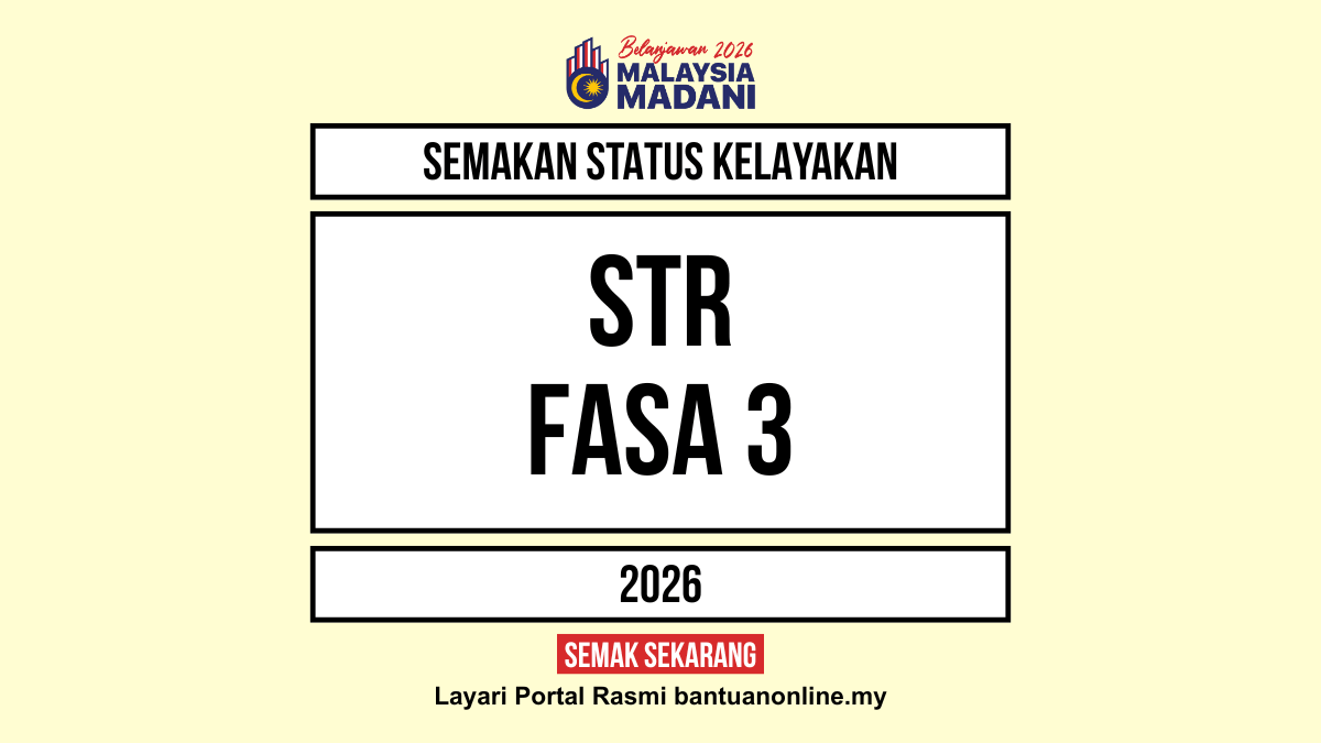 STR 2026 SEMAKAN