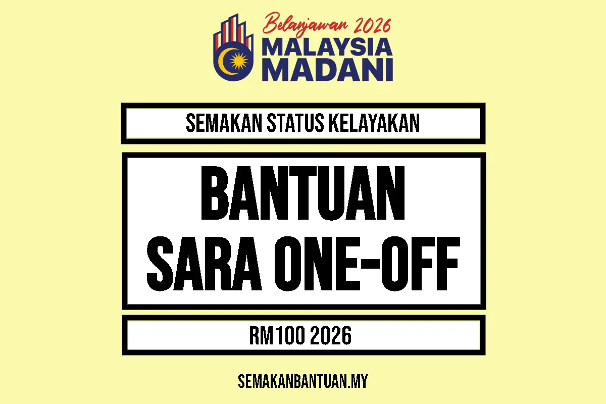 BANTUAN ONE OFF 2026