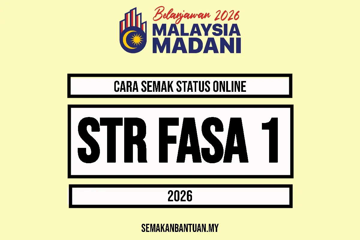 CARA SEMAK STR 2026
