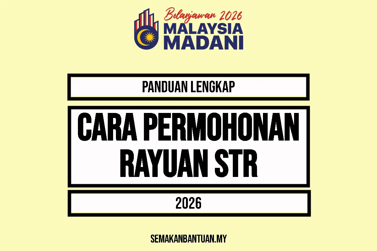 PERMOHONAN RAYUAN STR 2026