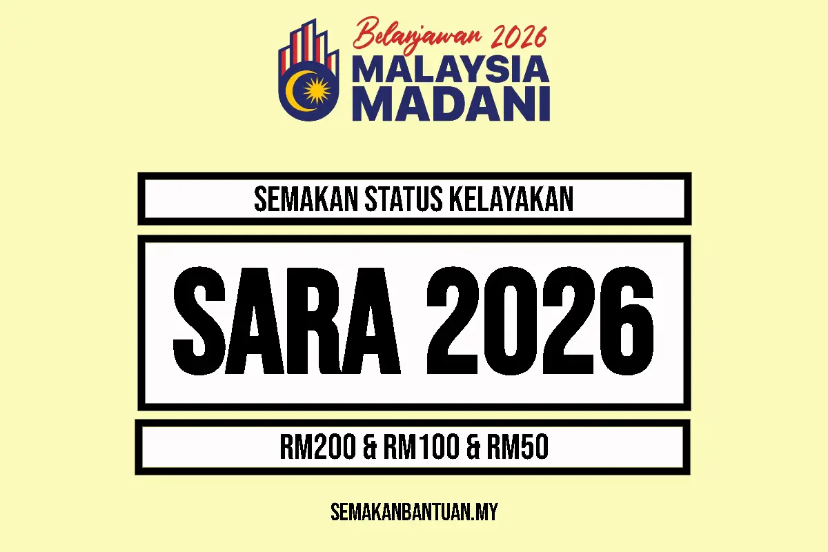 SEMAKAN KELAYAKAN SARA 2026