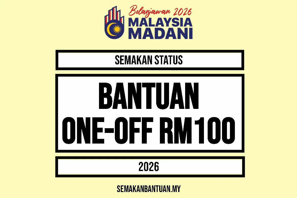 BANTUAN ONE OFF RM100