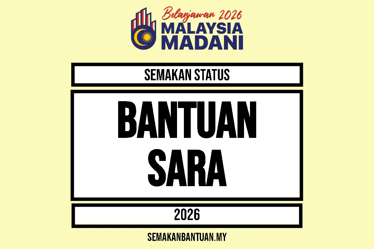 BANTUAN SARA 2026 SEMAKAN