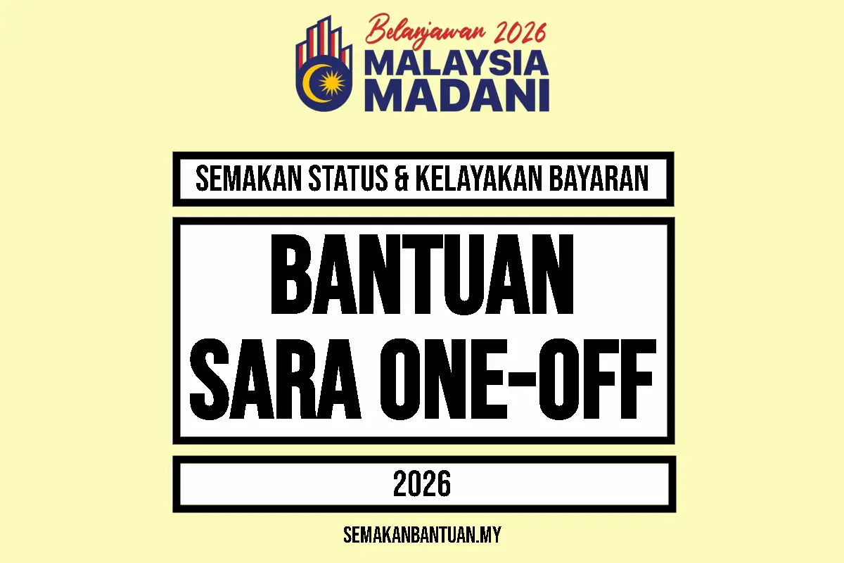 BANTUAN SARA ONE OFF 2026
