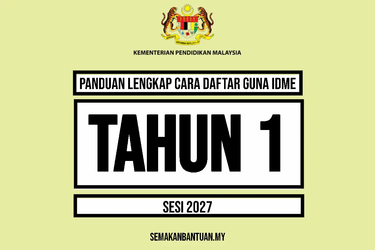 CARA DAFTAR TAHUN 1